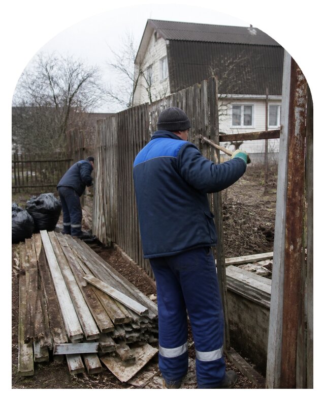 Демонтаж забора в Ростове по цене от 4618 р. | Метпроект-Рсв